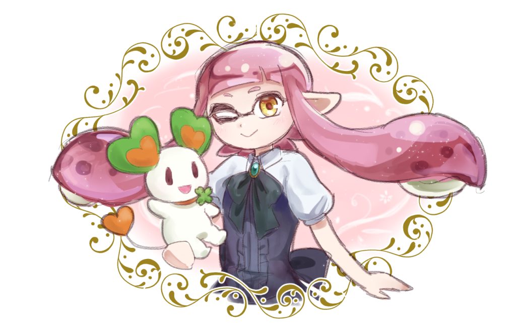 ☆イカちゃんの容姿デザインをお借りしています